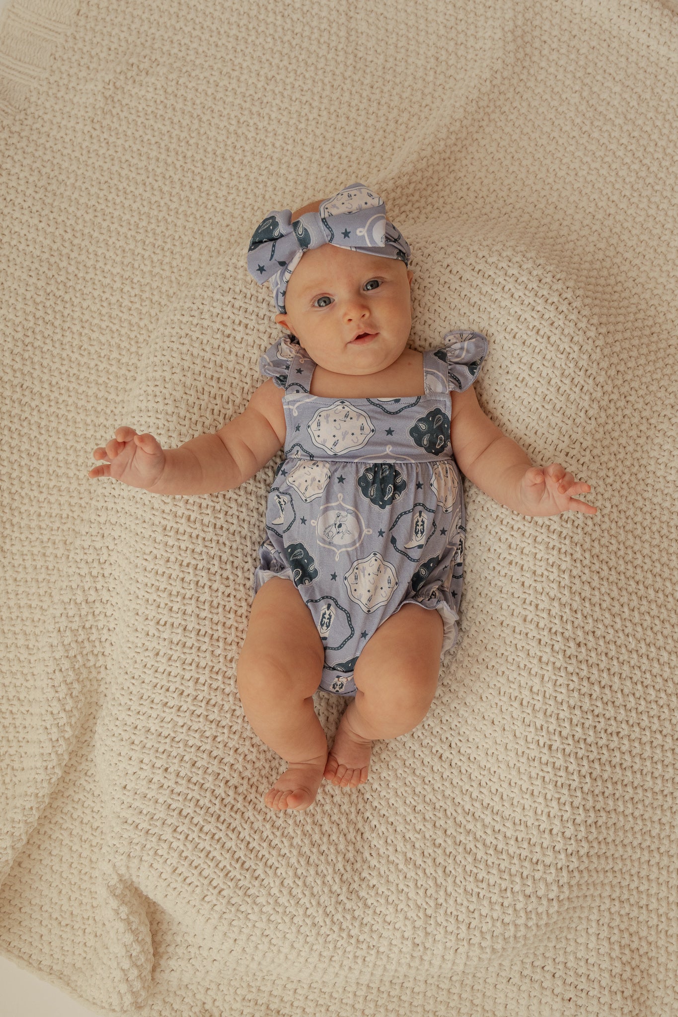 Western | Ruffle Romper
