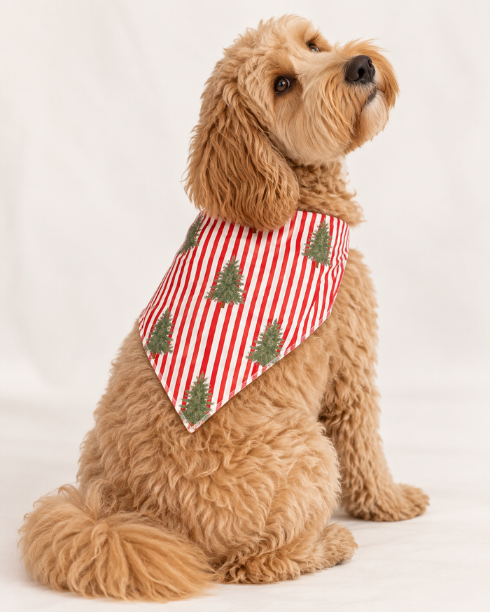 Christmas Tree | Dog Bamboo Bandanna