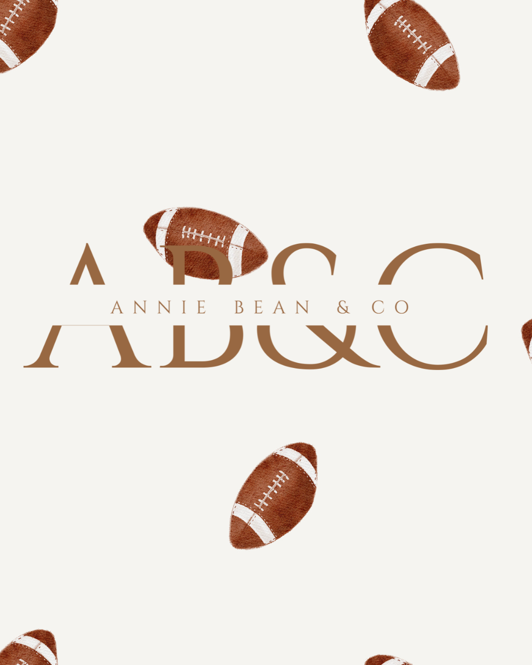 Game Day Football | Terry Bamboo Short Set