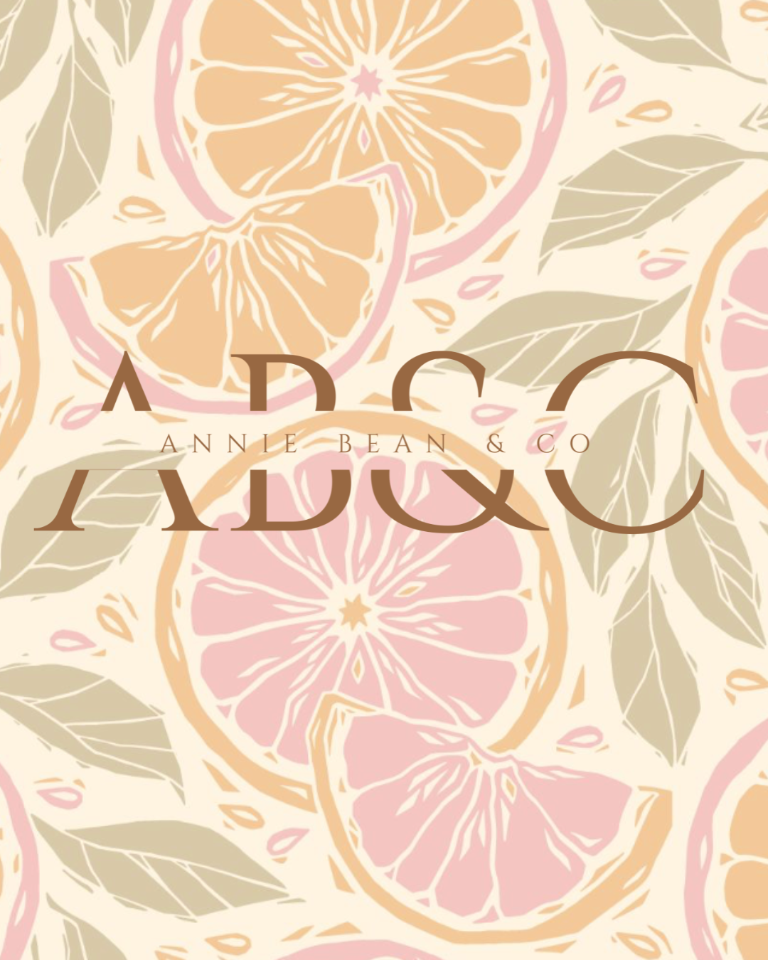 Citrus Bloom | Two Piece Pajama