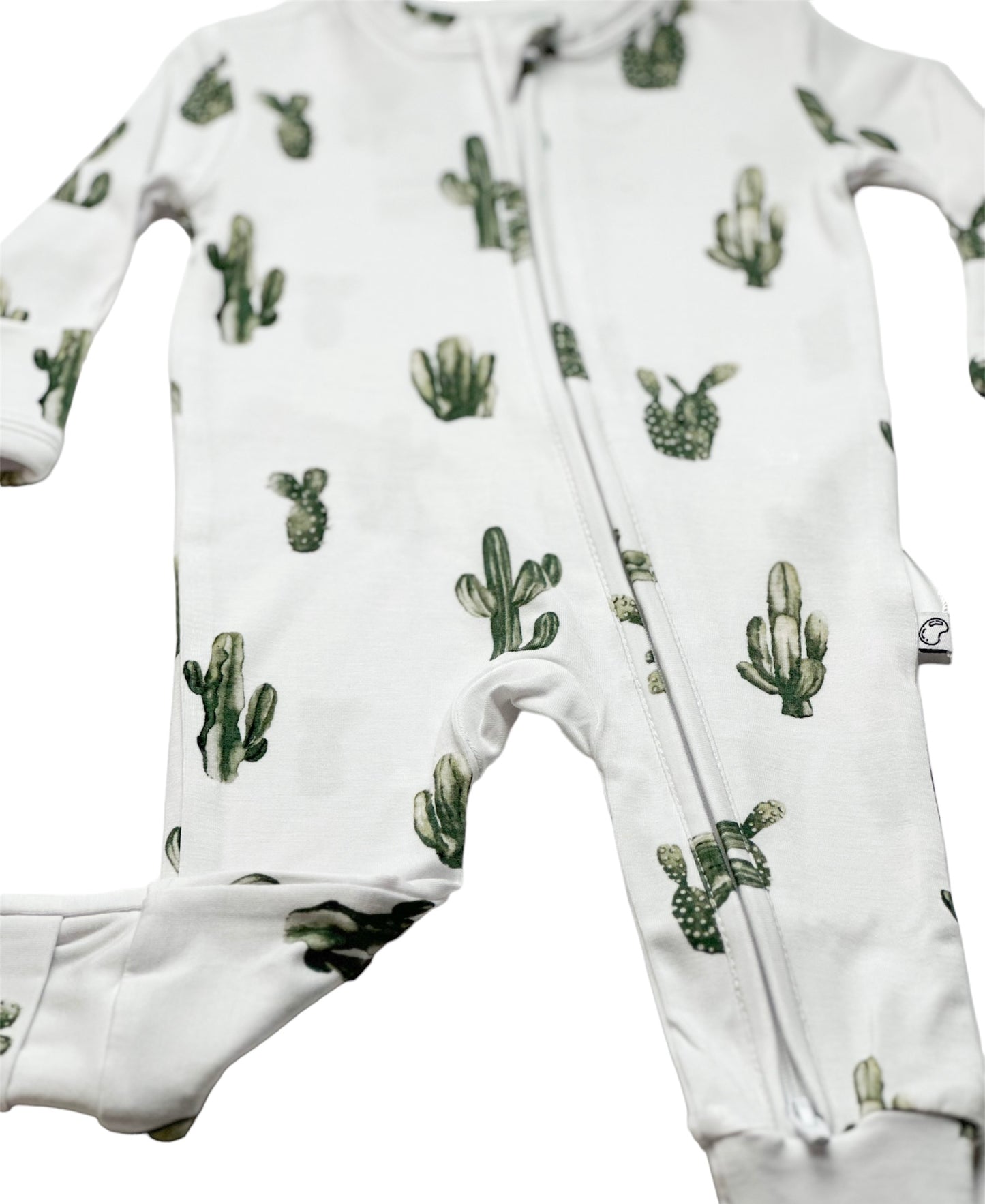 Cactus | Bamboo Zip Romper