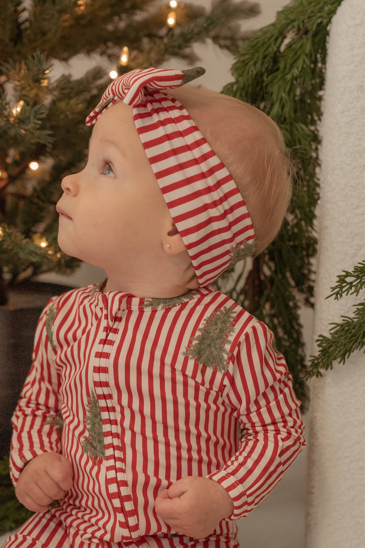 Christmas Tree | Bamboo Zip Romper