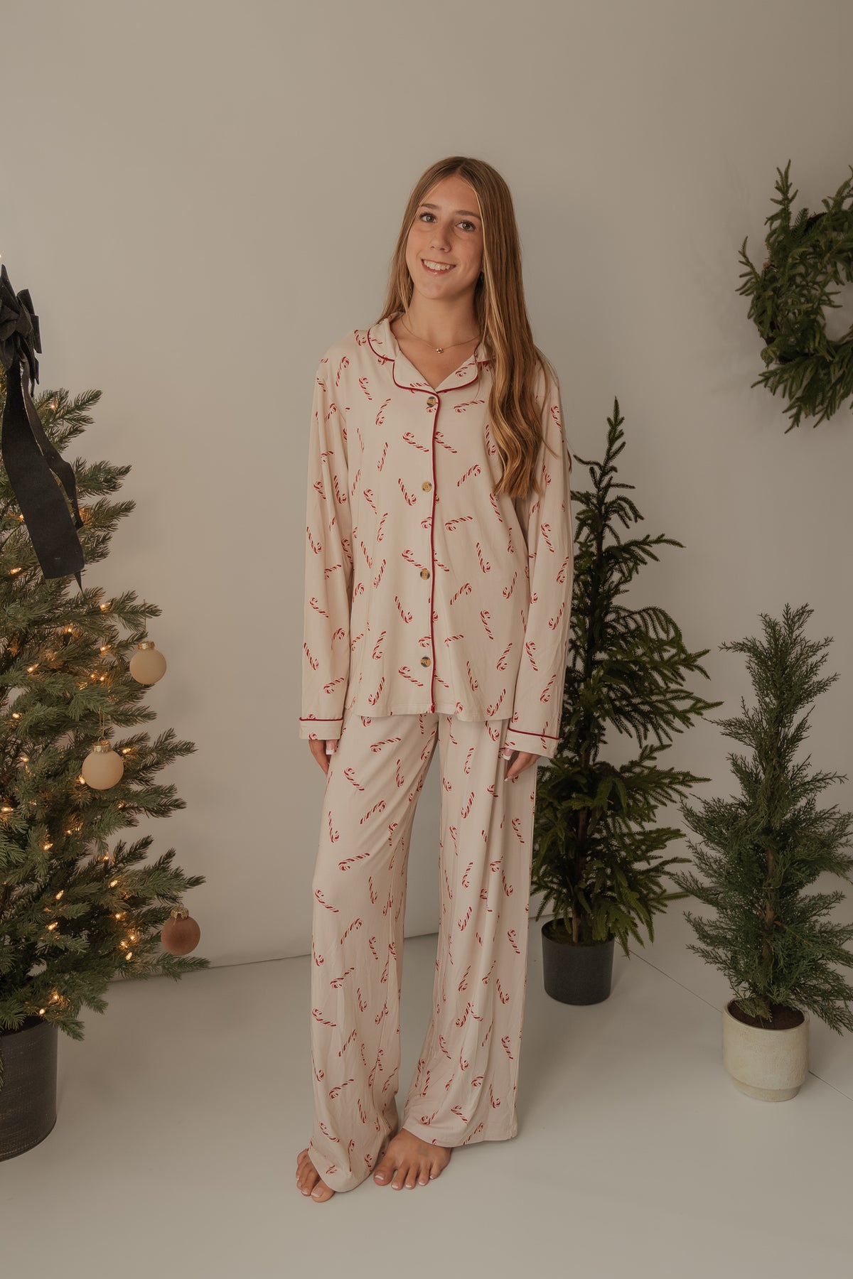 Candy Cane | Two Piece Children's Pajamas