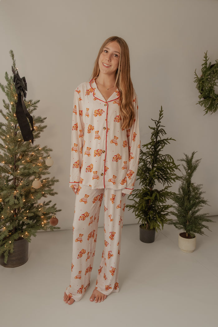 Christmas Teddy | Two Piece Children's Pajamas