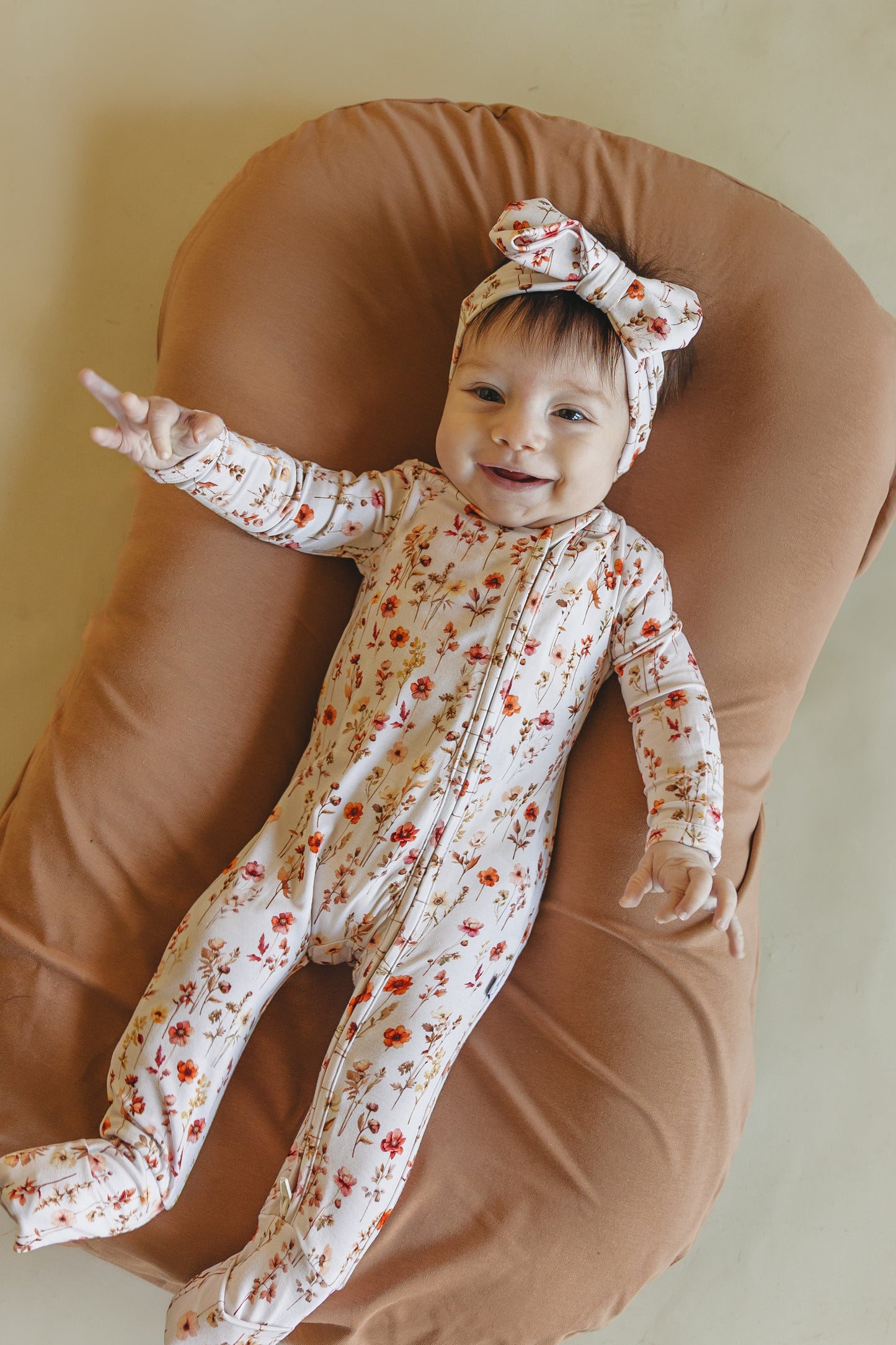 Scarlett | Bamboo Zip Romper