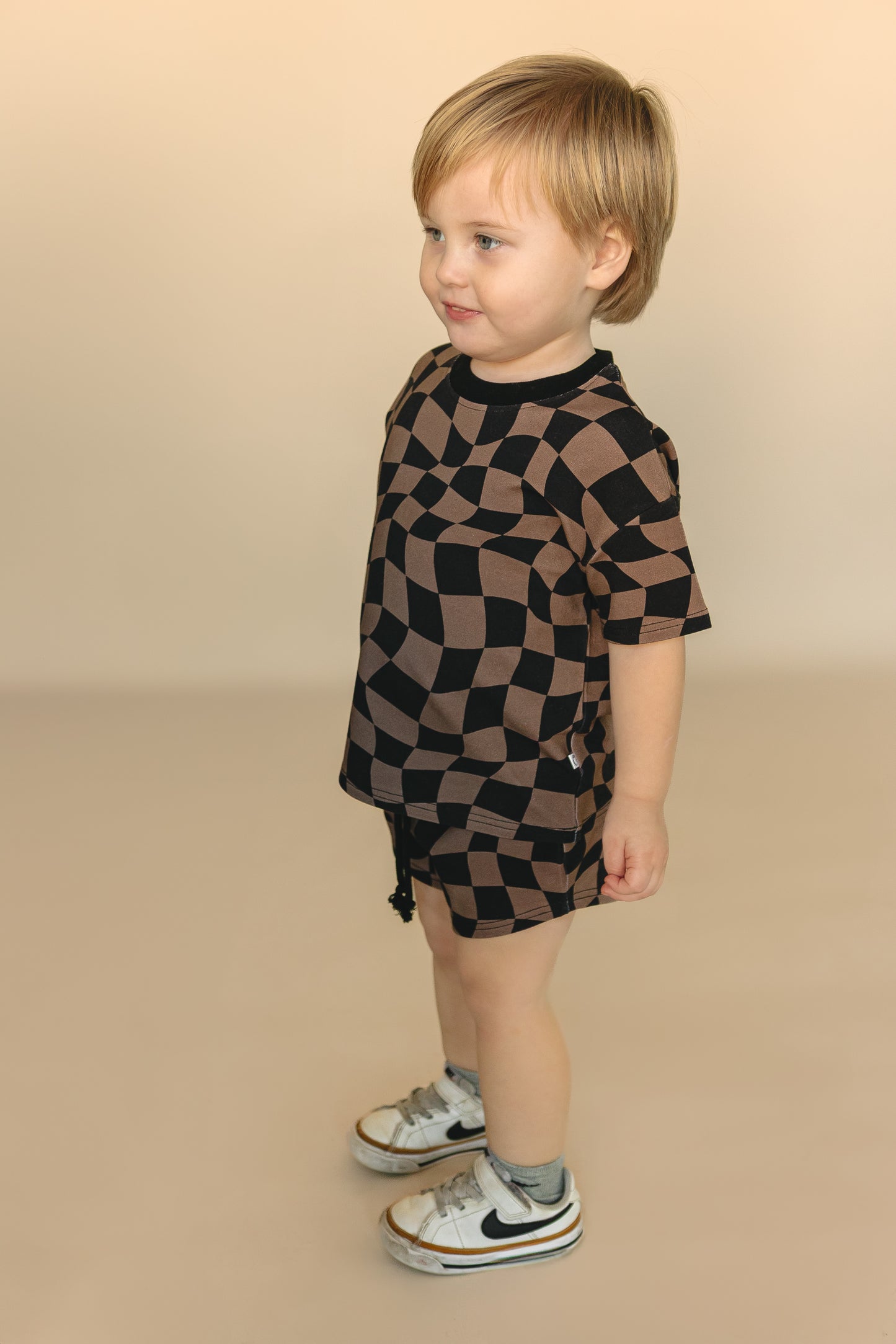 Check | Terry Bamboo Two Piece Daywear