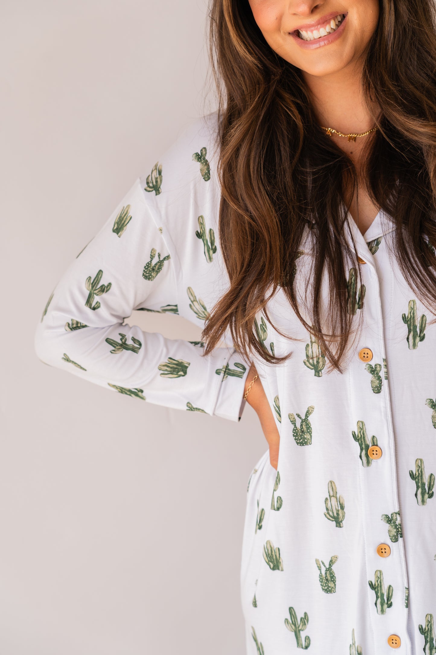 Cactus | Adult Women's Nightgown