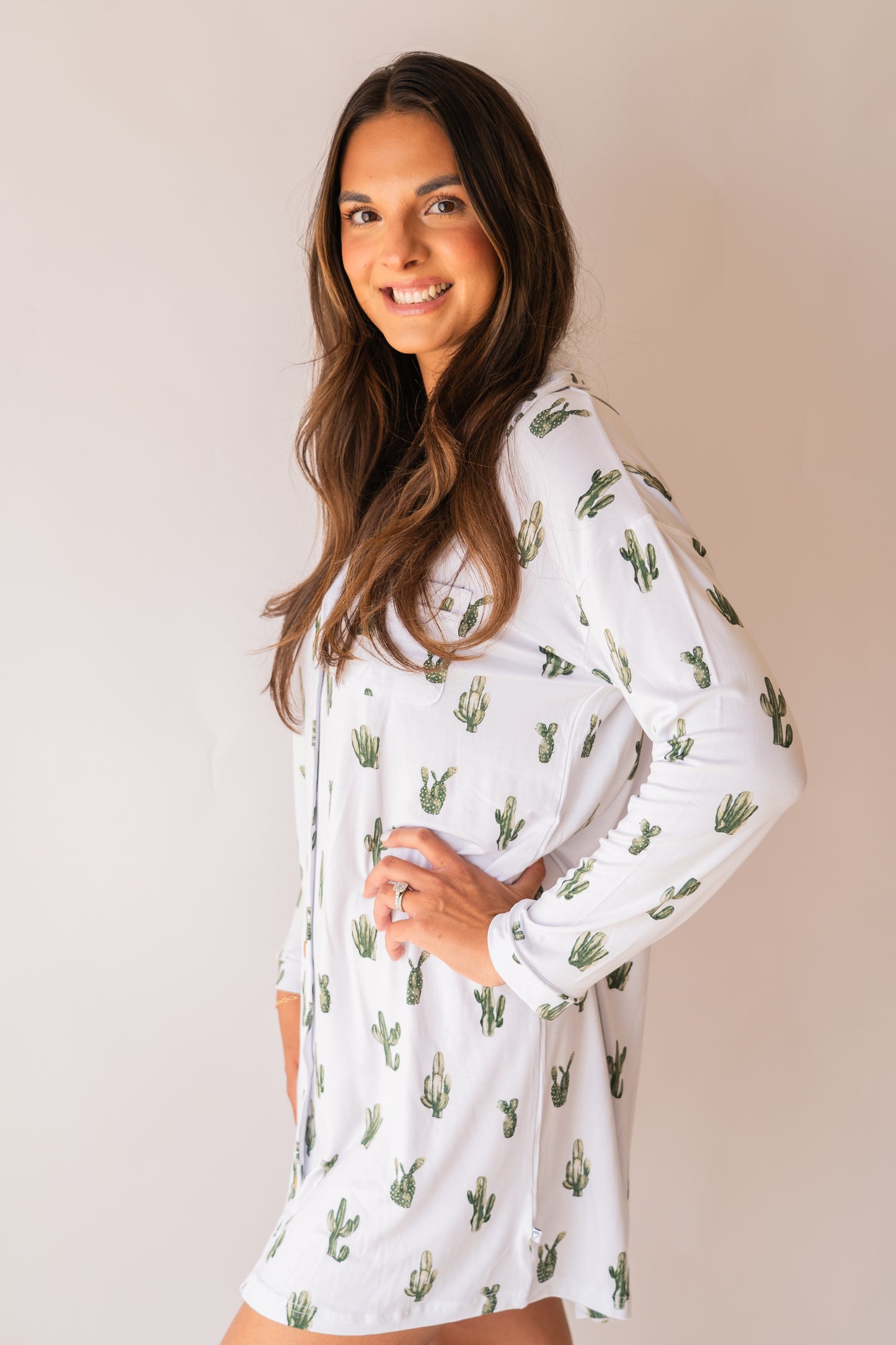 Cactus | Adult Women's Nightgown