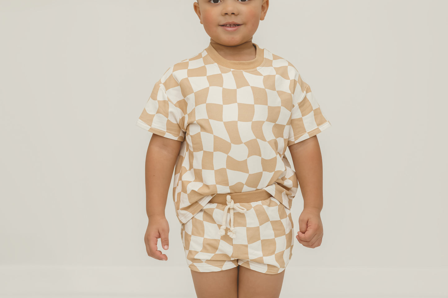 Checkerboard | Terry Bamboo Two Piece Daywear