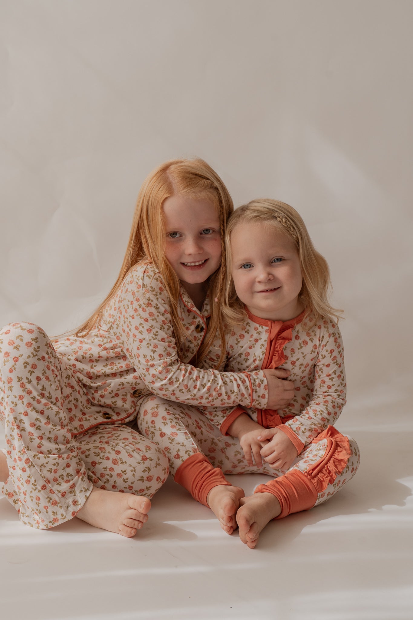 Everly Vintage Floral | Bamboo Zip Romper