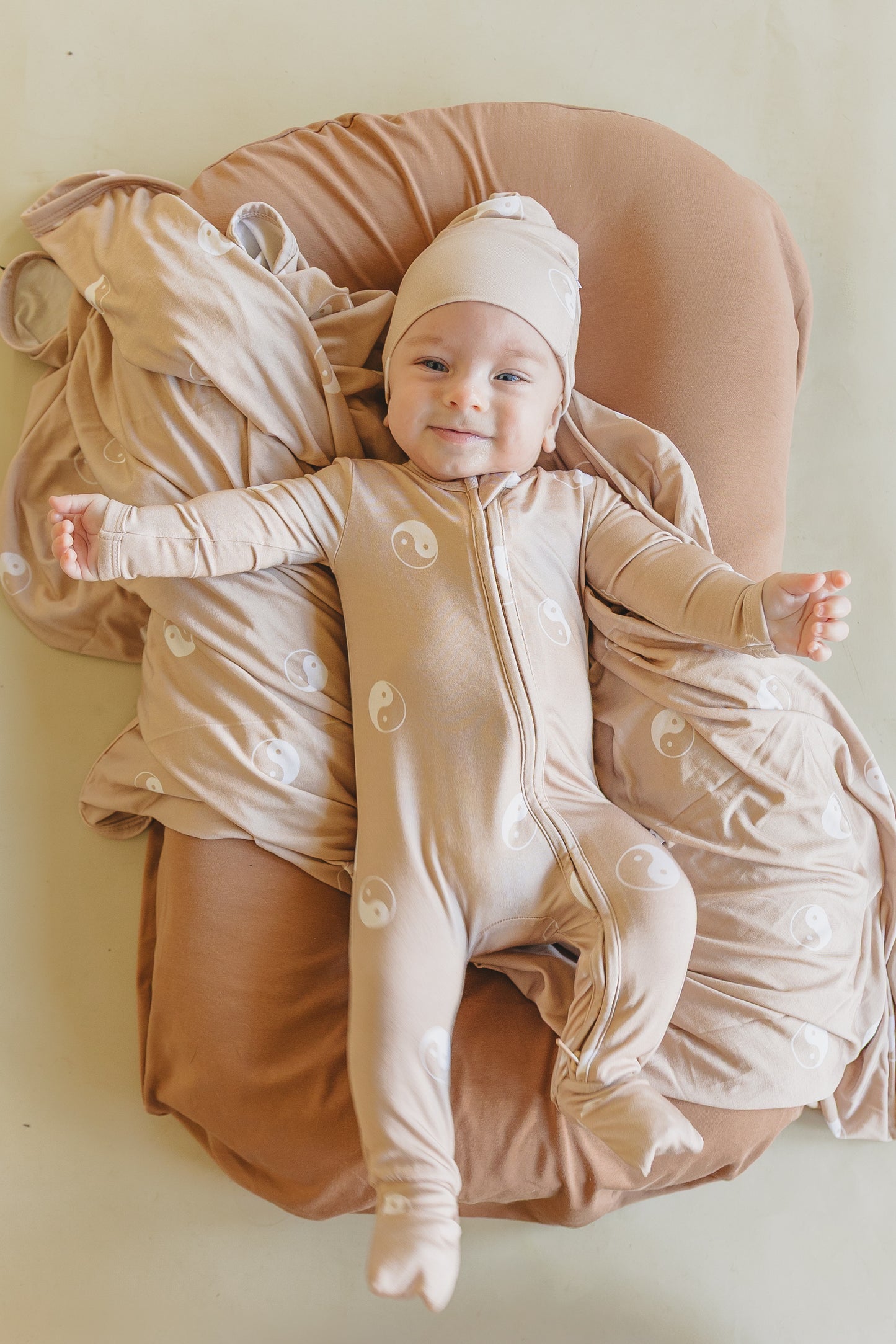 Ying & Yang | Bamboo Zip Romper