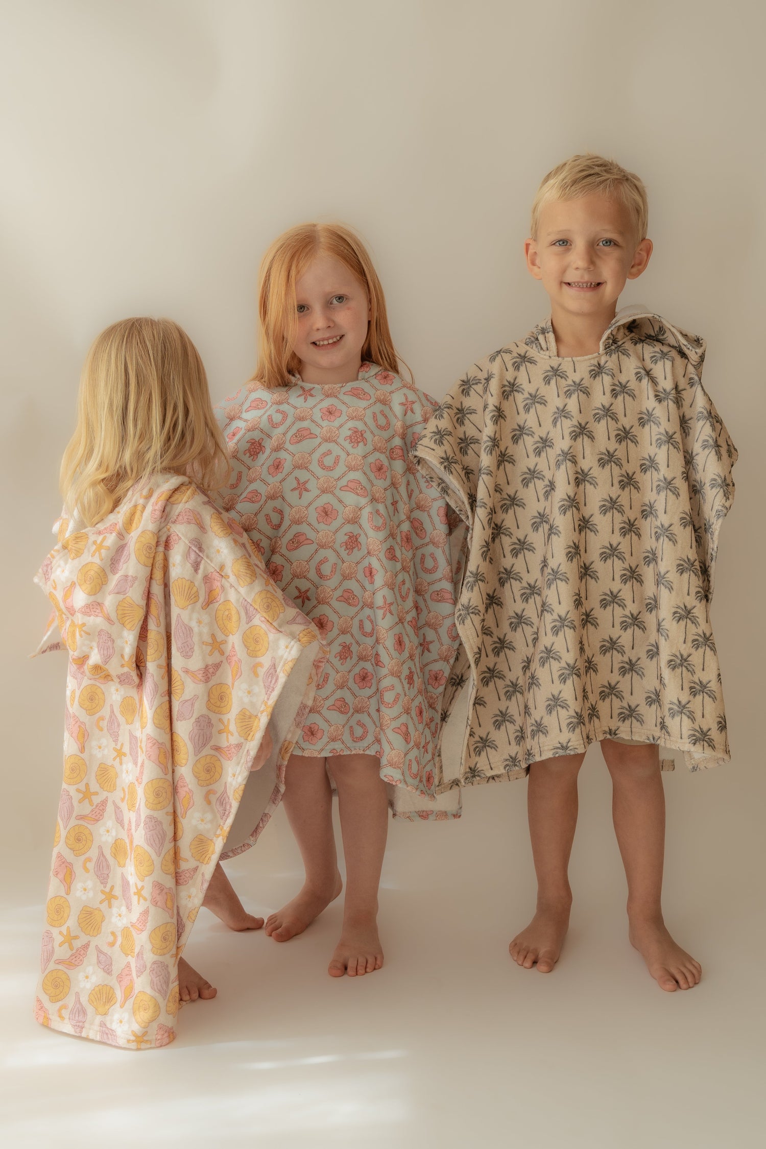 Hooded Summer Poncho Towels