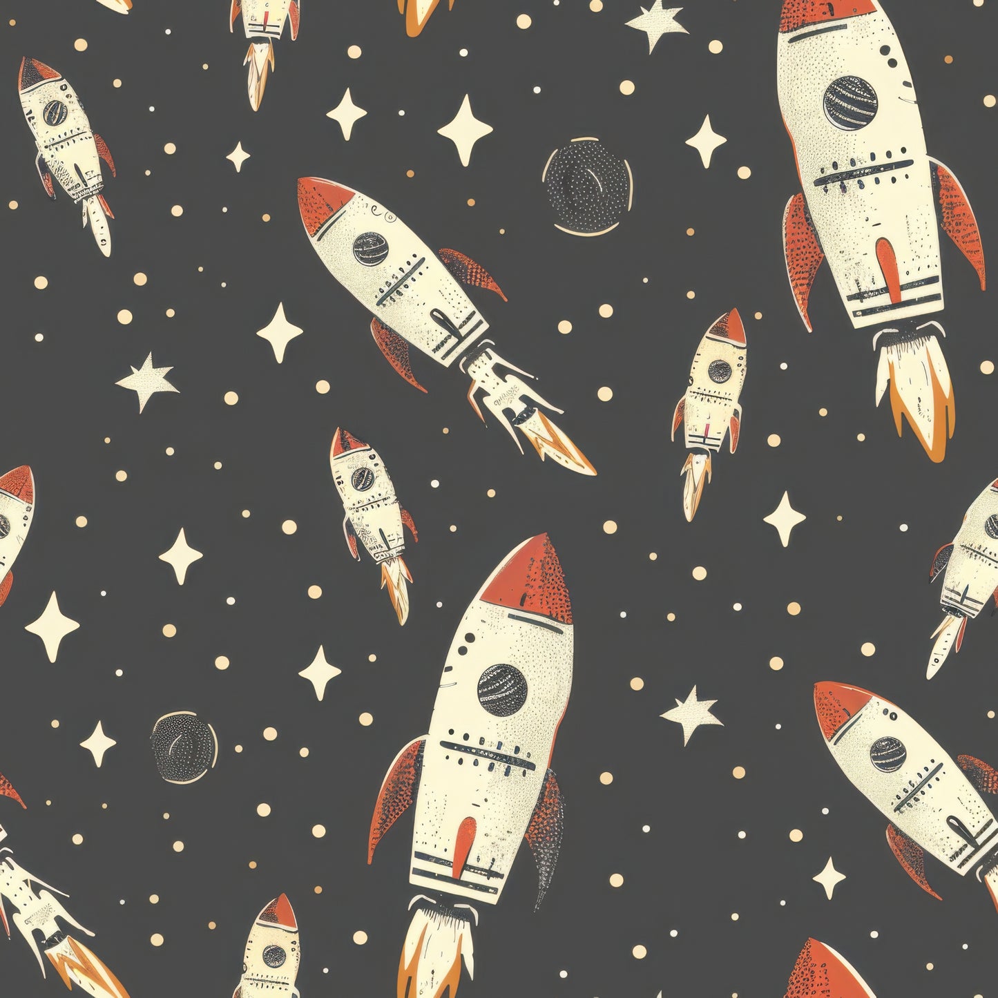 Rocket Ship | Sweatshirt Romper Daywear