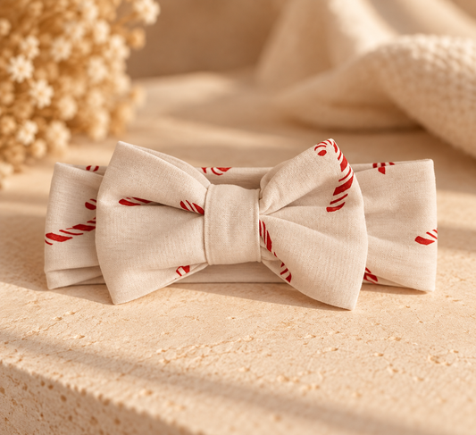 Candy Cane | Headband Bow