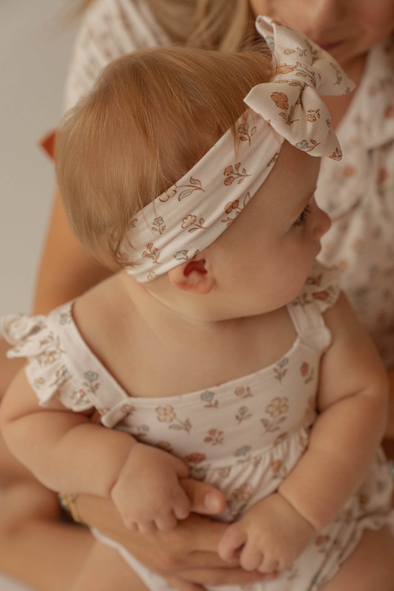 Vintage Floral | Headband Bow