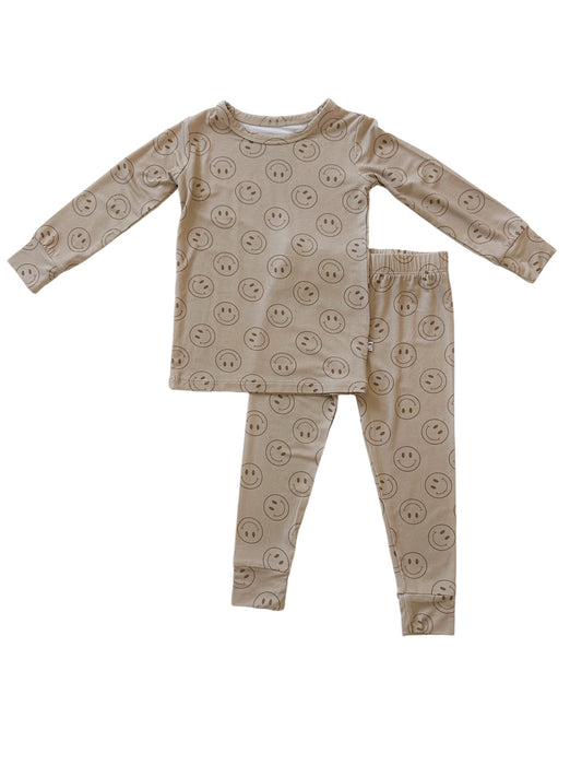 Smiley | Bamboo Two Piece Pajama