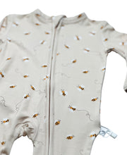 Load image into Gallery viewer, Bumble Bee | Bamboo Zip Romper
