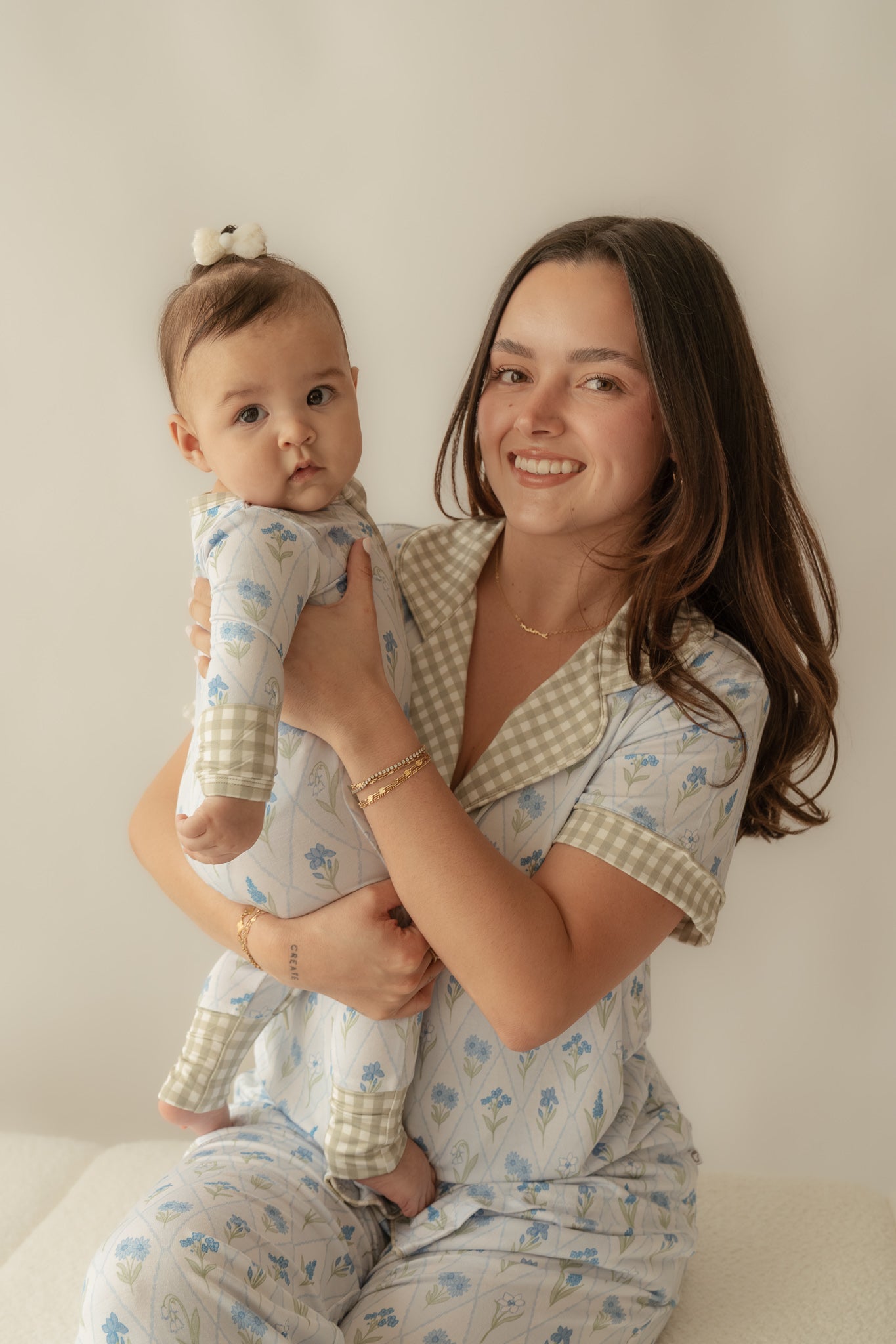 Dainty Floral | Bamboo Zip Romper