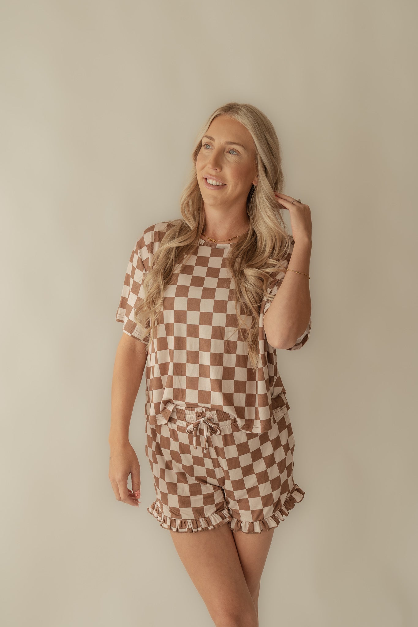 Checkerboard | Adult Women's Bamboo