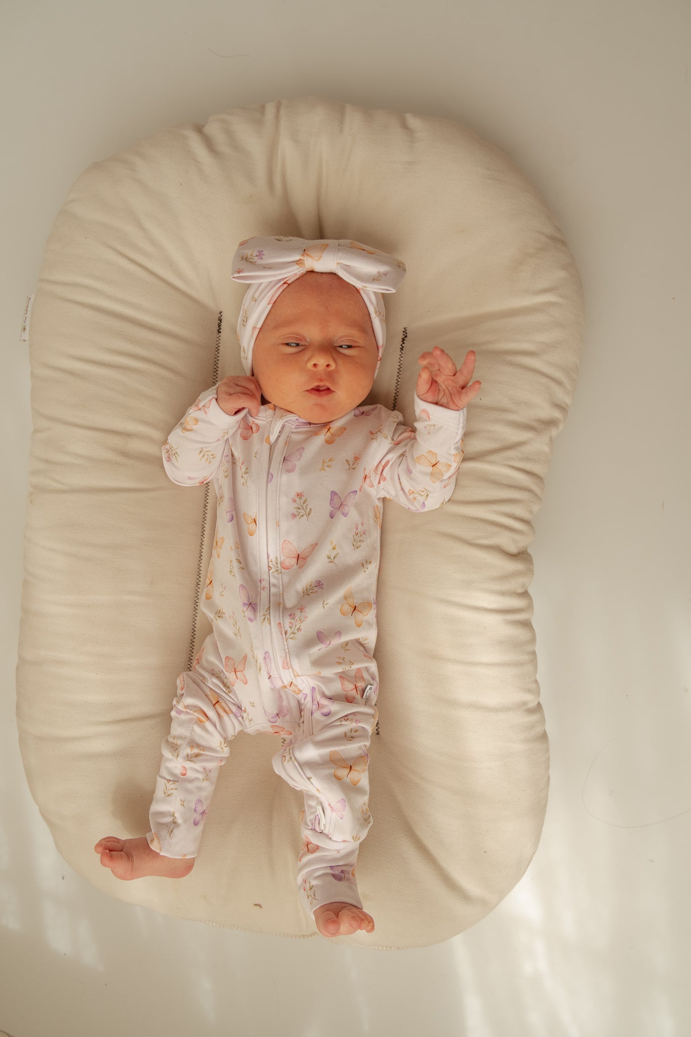 Butterfly | Bamboo Zip Romper