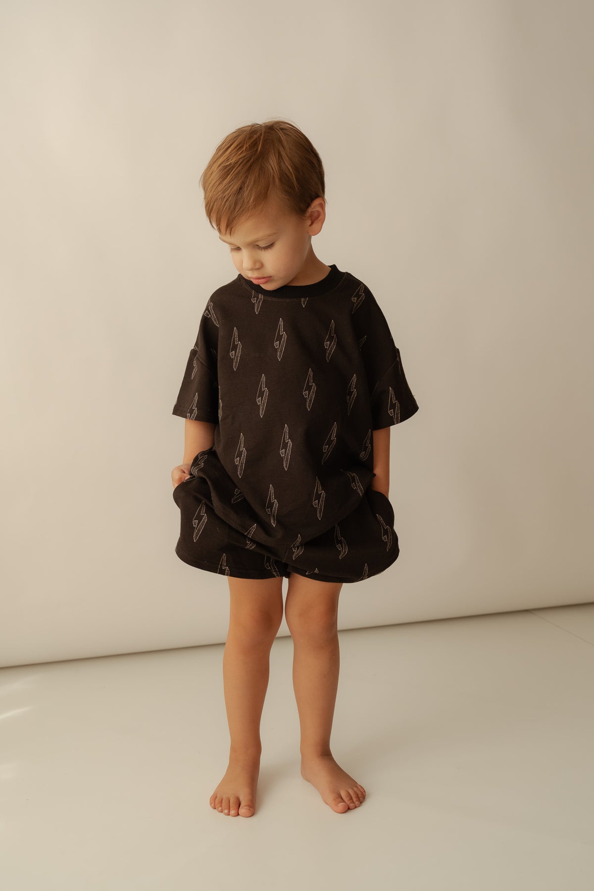 Rad Bolt | Terry Bamboo Short Set