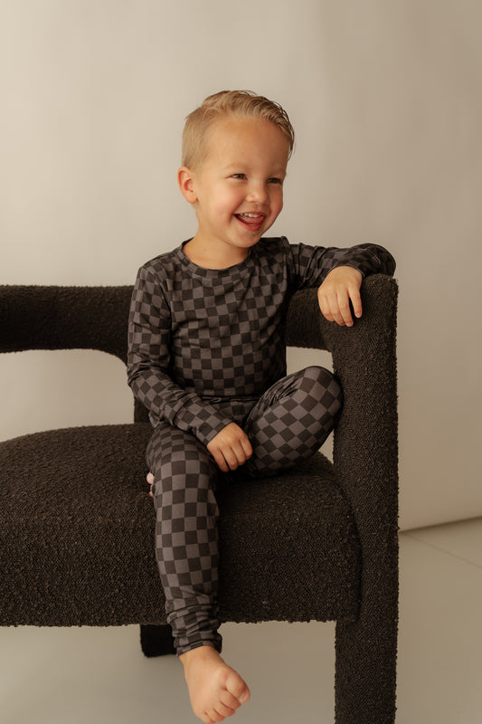 Checkered | Two Piece Pajama