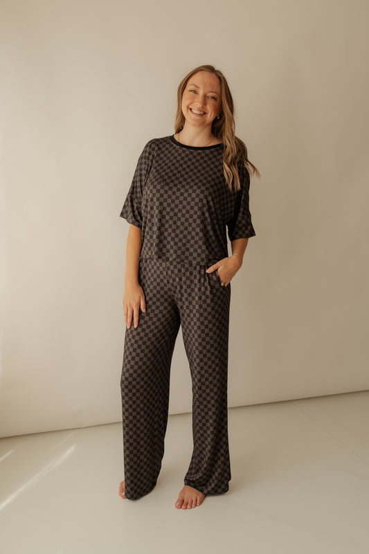 Checkered | Adult Women's Pajama's