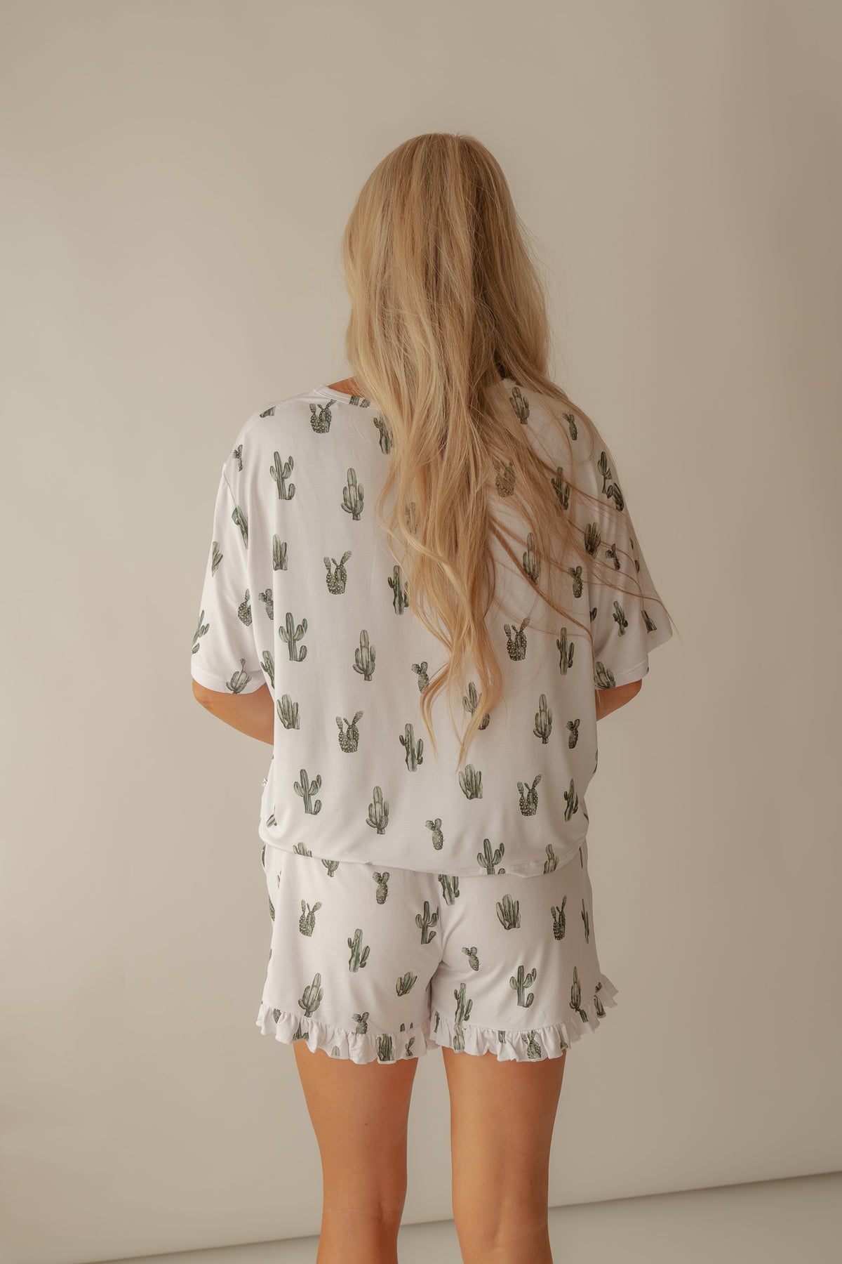 Cactus | Adult Women's Bamboo Short Set
