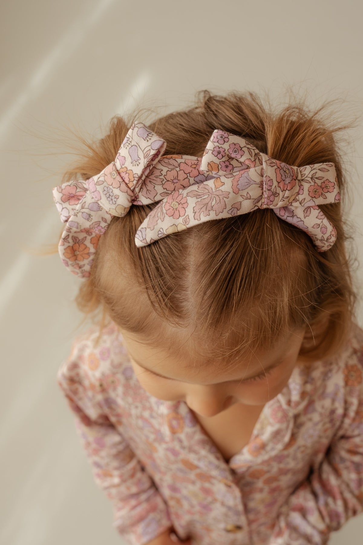 Lavender Flower Garden | Clip Bow