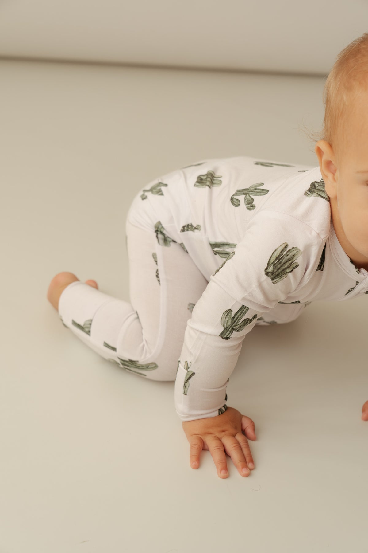 Cactus | Bamboo Zip Romper