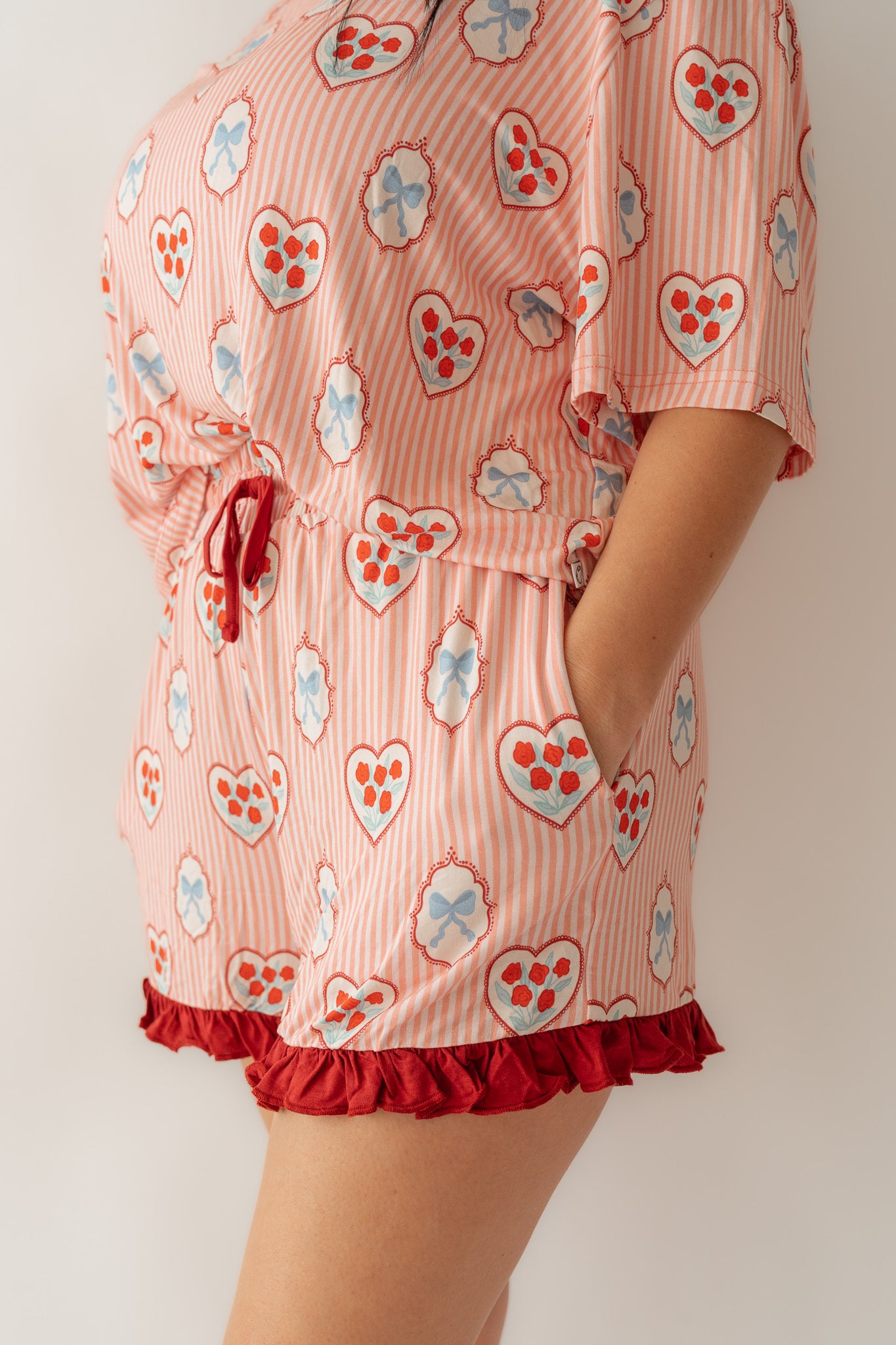 Rose & Bow Valentine | Adult Women's Bamboo