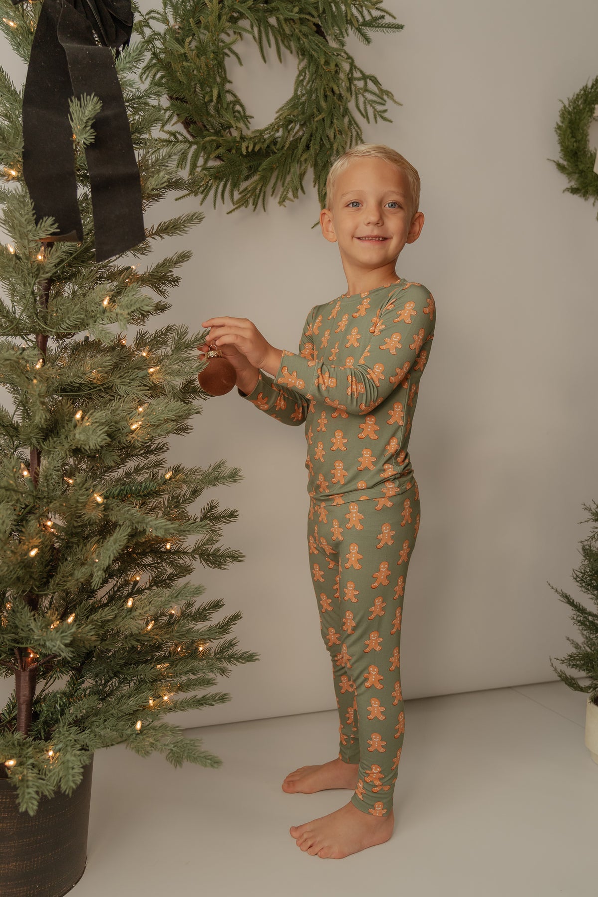 Gingerbread Christmas | Toddler Two Piece Pajamas