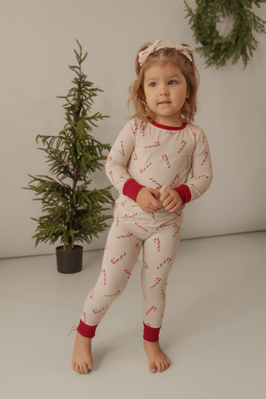 Candy Cane | Toddler Two Piece Pajamas