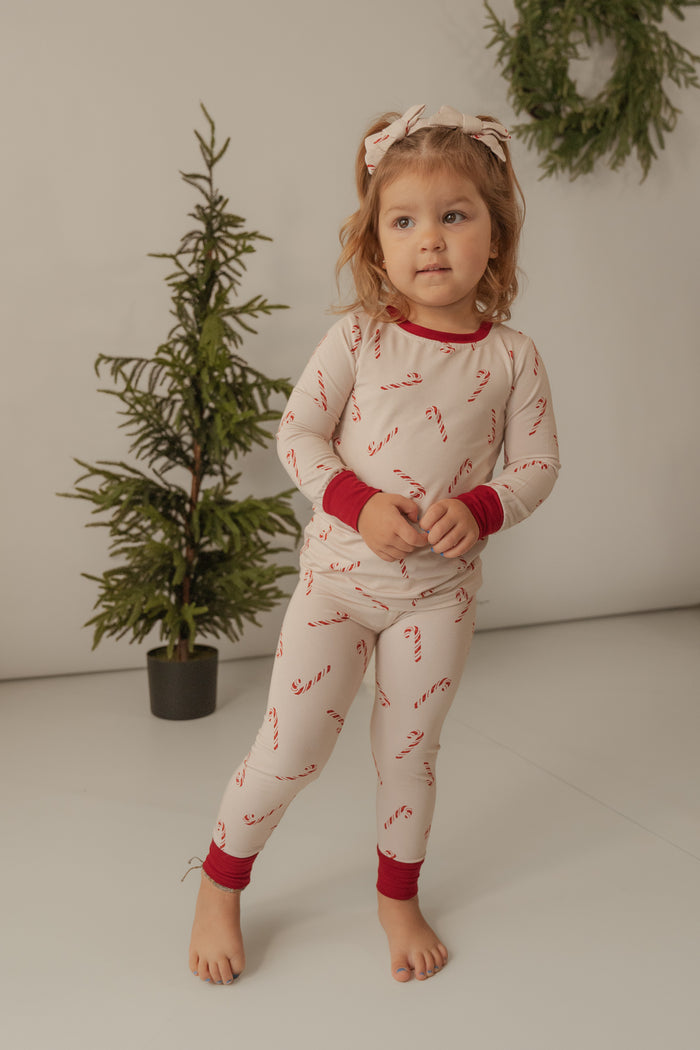 Candy Cane | Toddler Two Piece Pajamas