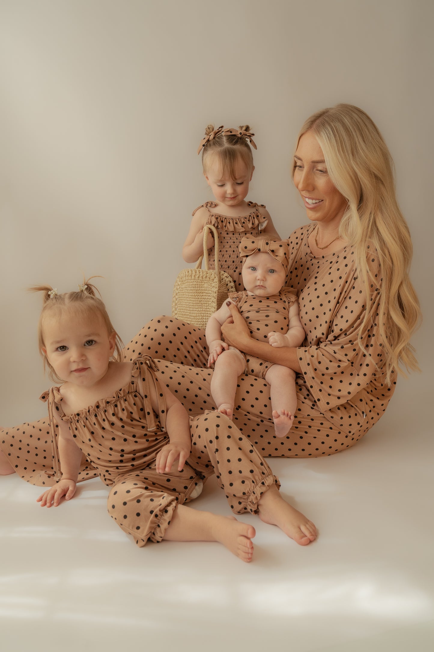 Polka Dot Sunshine | Women's Pajama Lounge Set