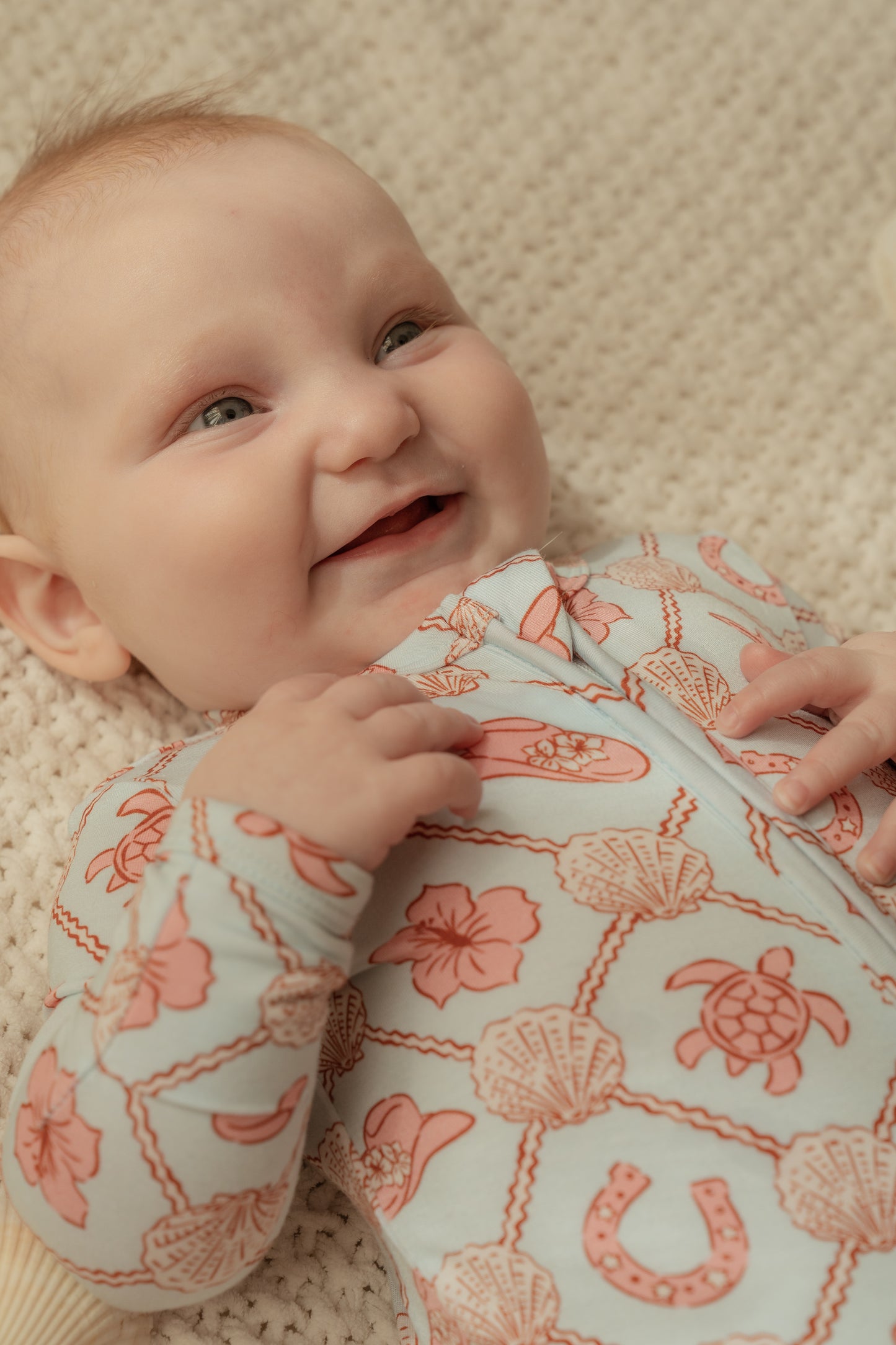 Coastal Cowgirl | Bamboo Zip Romper