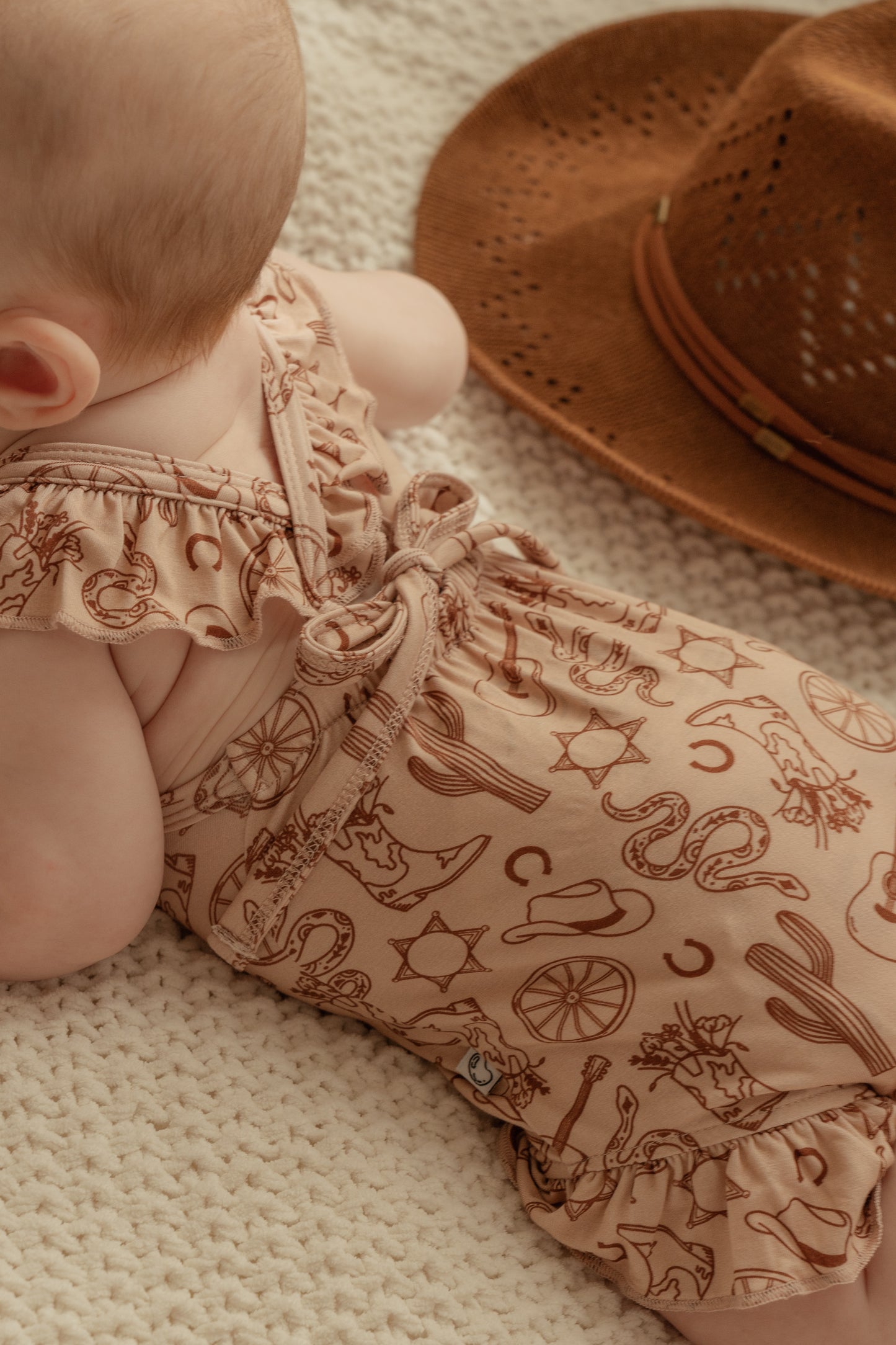 Little Wrangler | Ruffle Romper