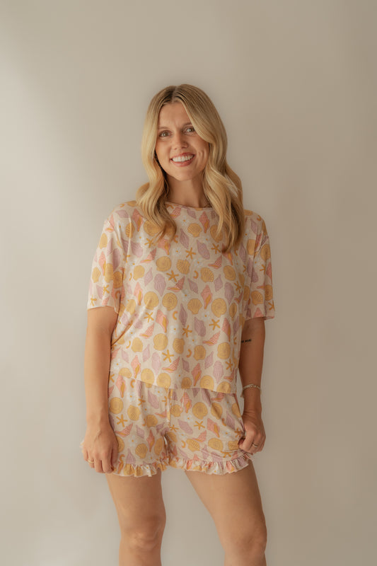 Seashell Sweetie | Adult Women's Pajama Set