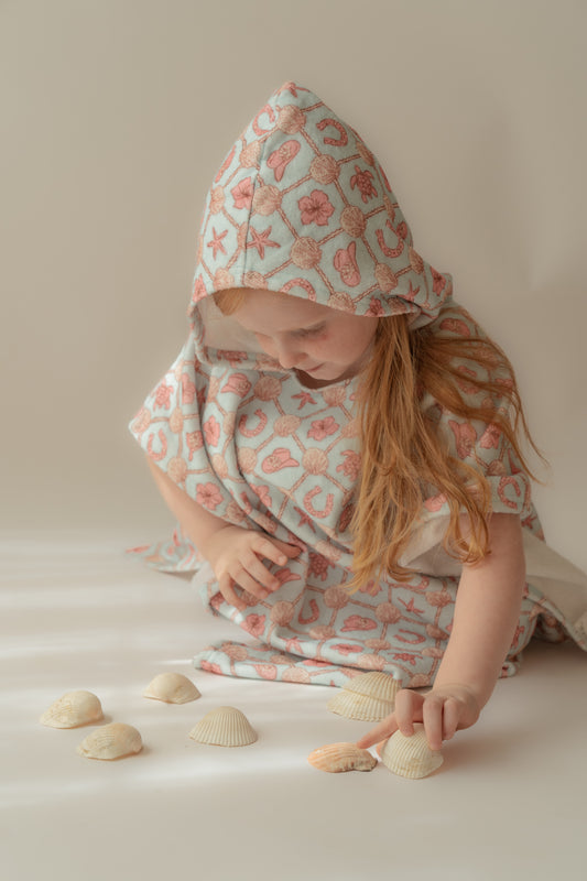 Coastal Cowgirl | Hooded Poncho Summer Towel