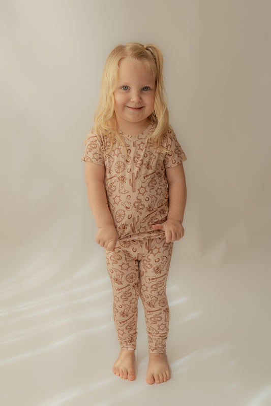 Little Wrangler | Two Piece Pajama