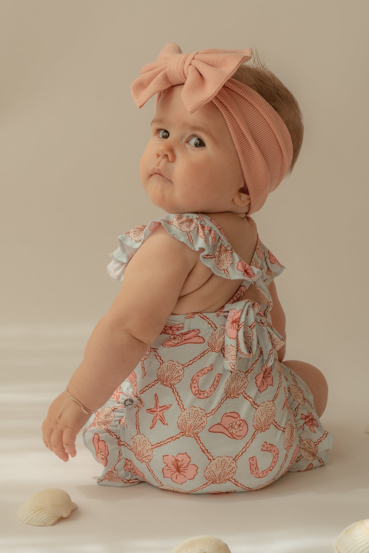 Coastal Cowgirl | Ruffle Romper