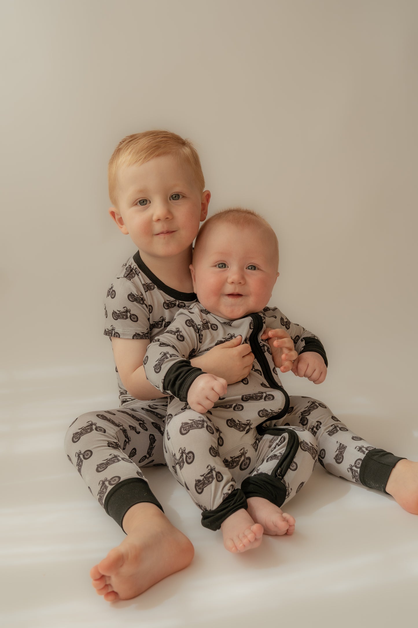 Motorcycle | Bamboo Zip Romper