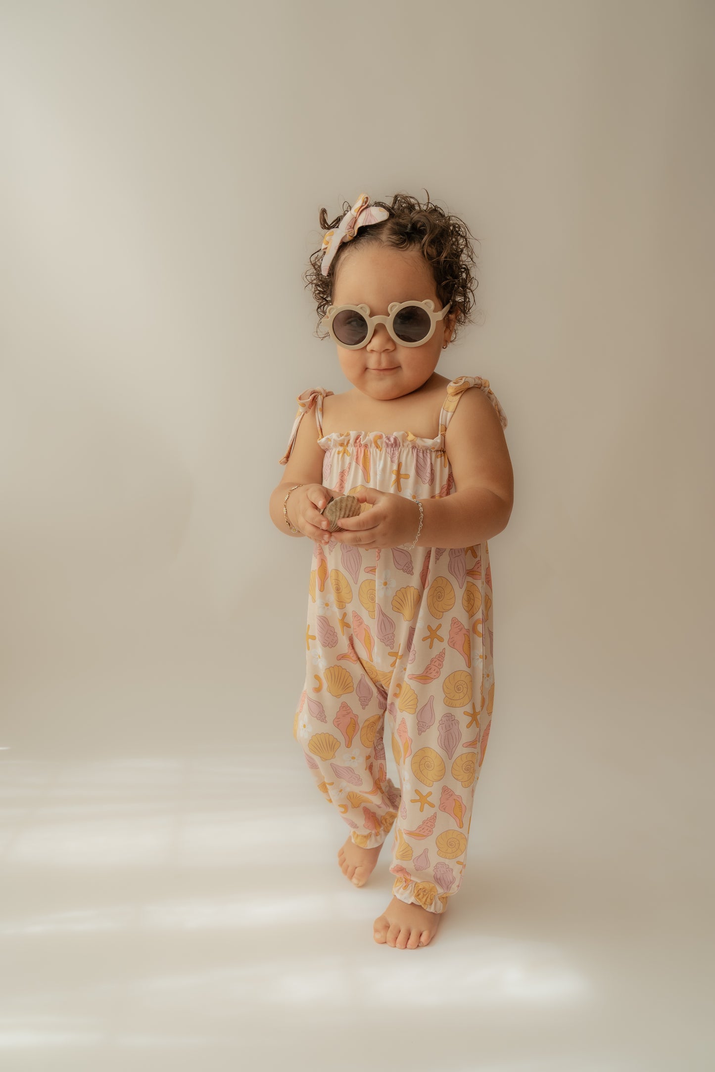 Seashell Sweetie | Clip Bow