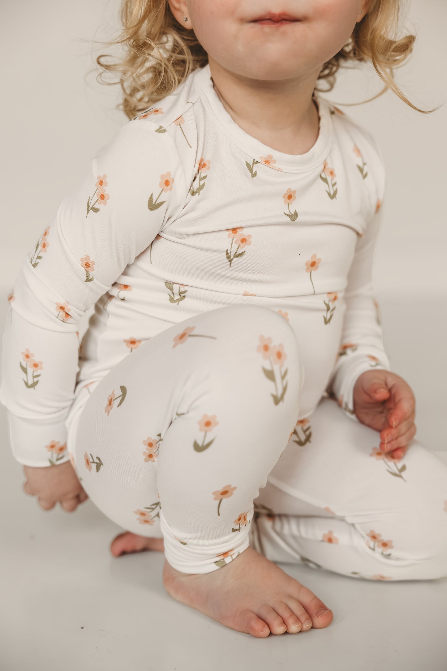 Daisy Floral | Bamboo Two Piece Pajama