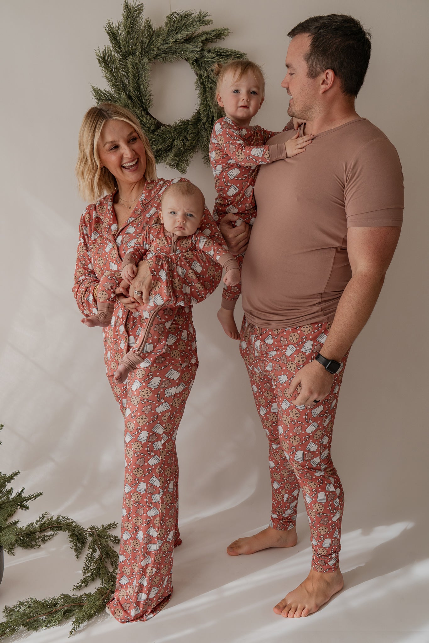 Cookies & Milk | Bamboo Zip Romper