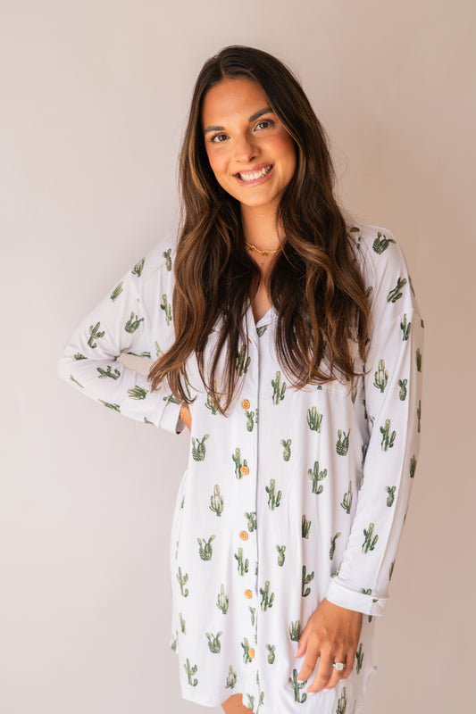 Cactus | Adult Women's Nightgown