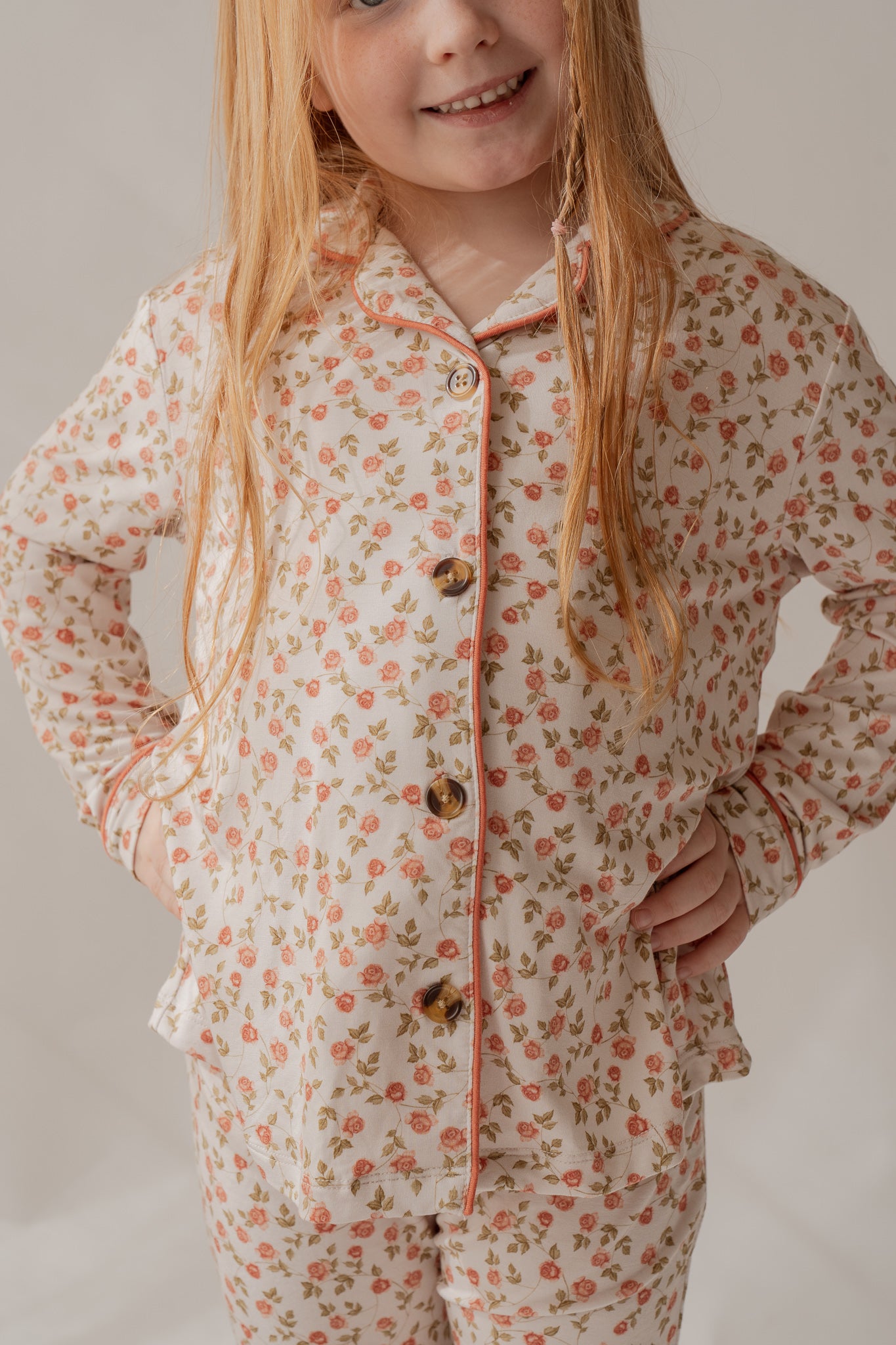 Everly Vintage Floral | Flare Bamboo Two Piece Pajama Set