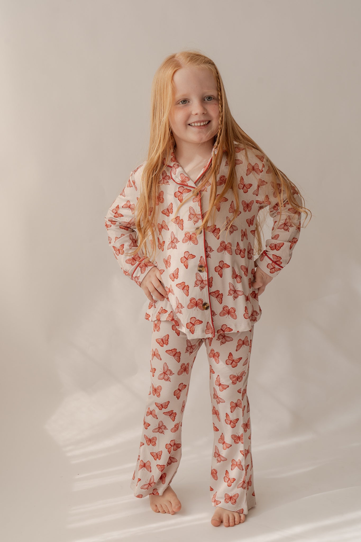 Butterfly | Flare Bamboo Two Piece Pajama Set