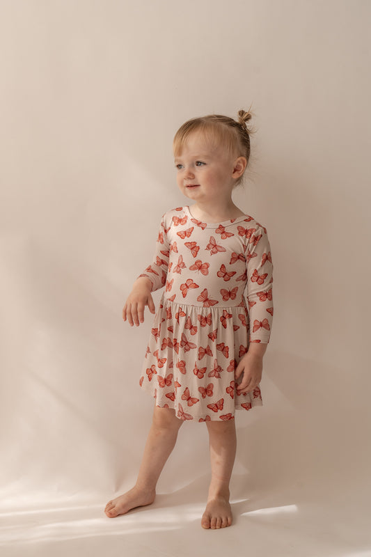 Butterfly | Bamboo twirl Daywear Dress