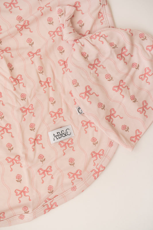 Bow's Swaddle\Beanie Set